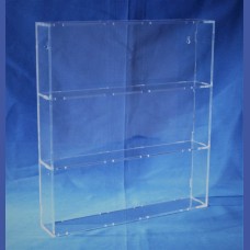 ESTANTERIA anclaje a pared con 2 baldas y 3 huecos <br>Medidas: 300 x 150 x 500 mm<br>